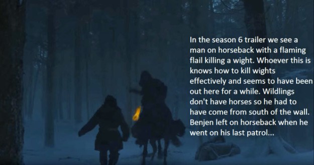 Benjen Stark Season 6