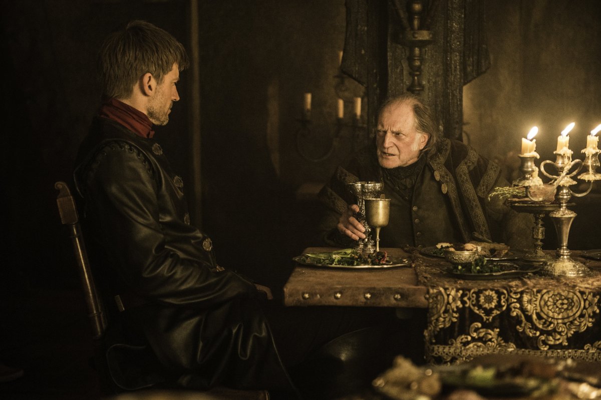 season 6 episode 10 Walder and Jaime Lannister