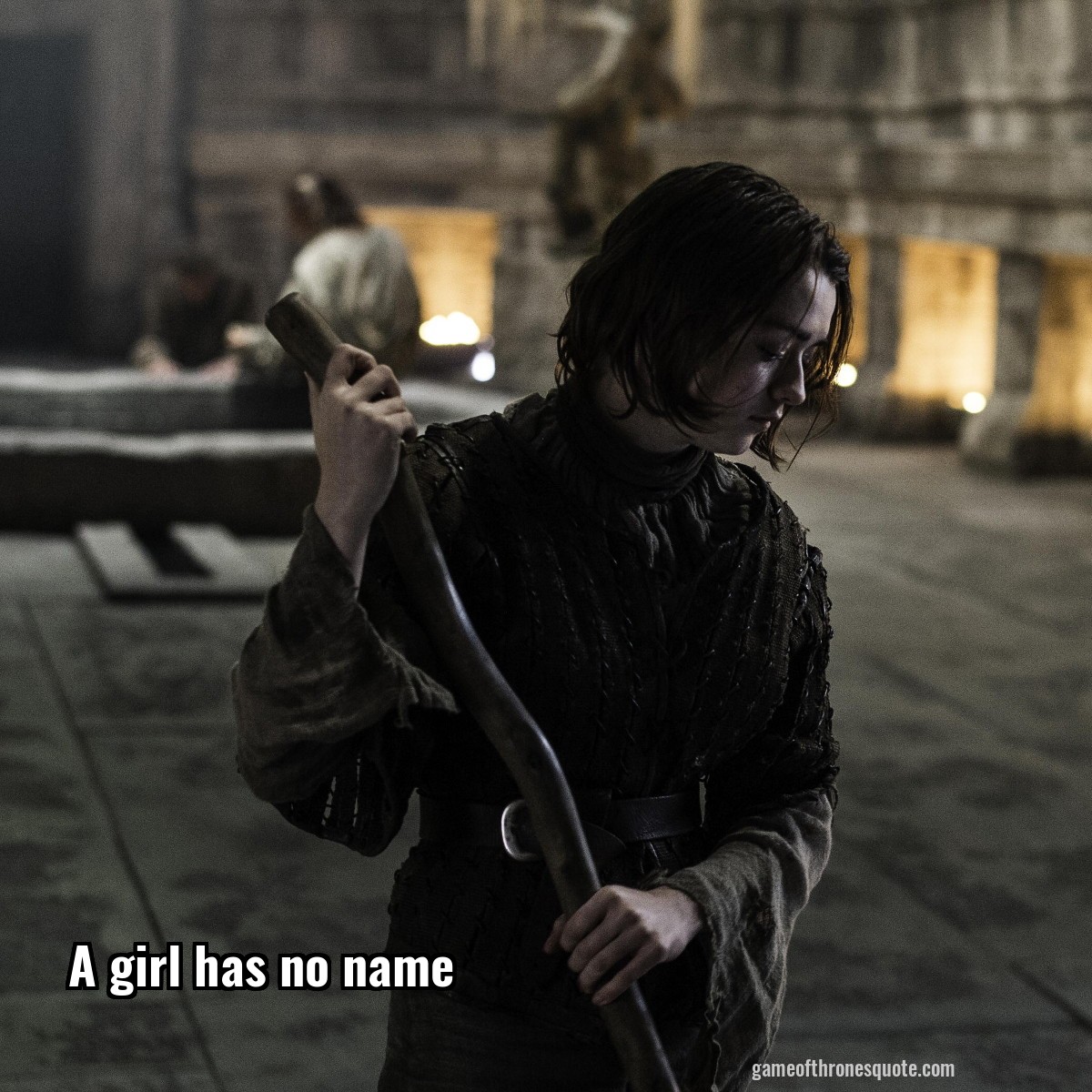 A girl has no name