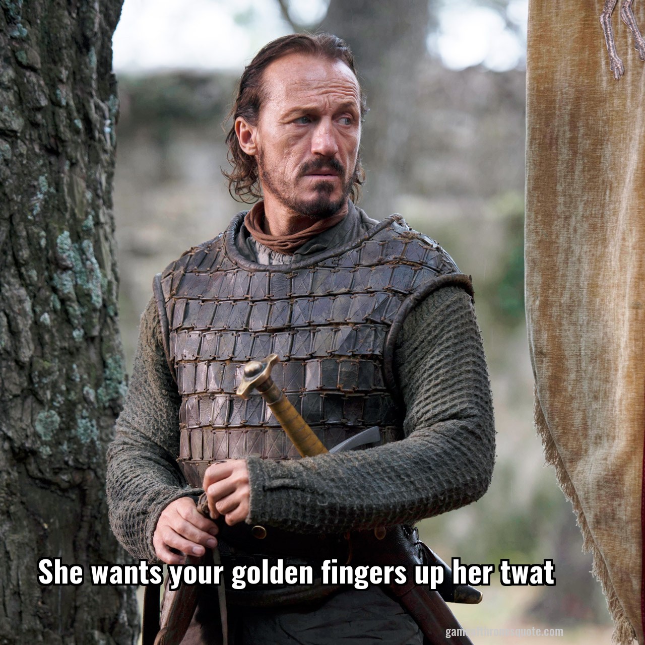 She wants your golden fingers up her twat