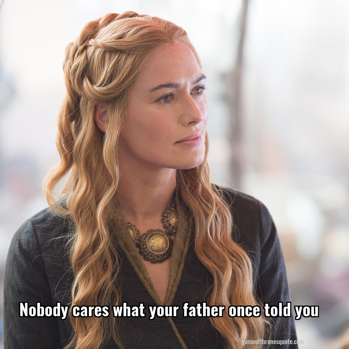 Nobody cares what your father once told you