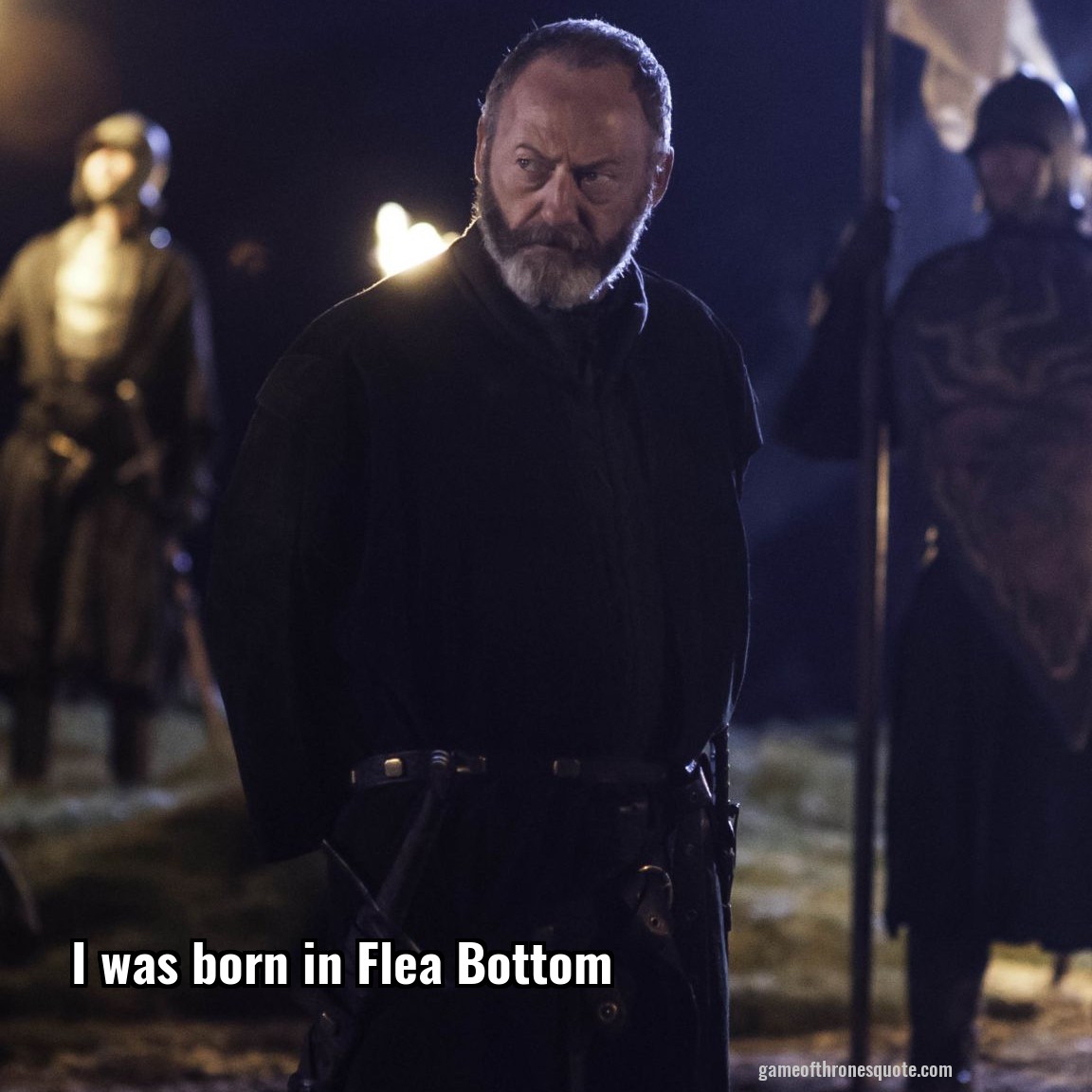 I was born in Flea Bottom