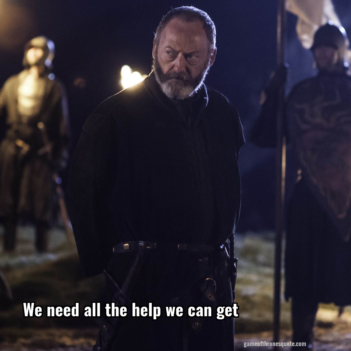 We need all the help we can get