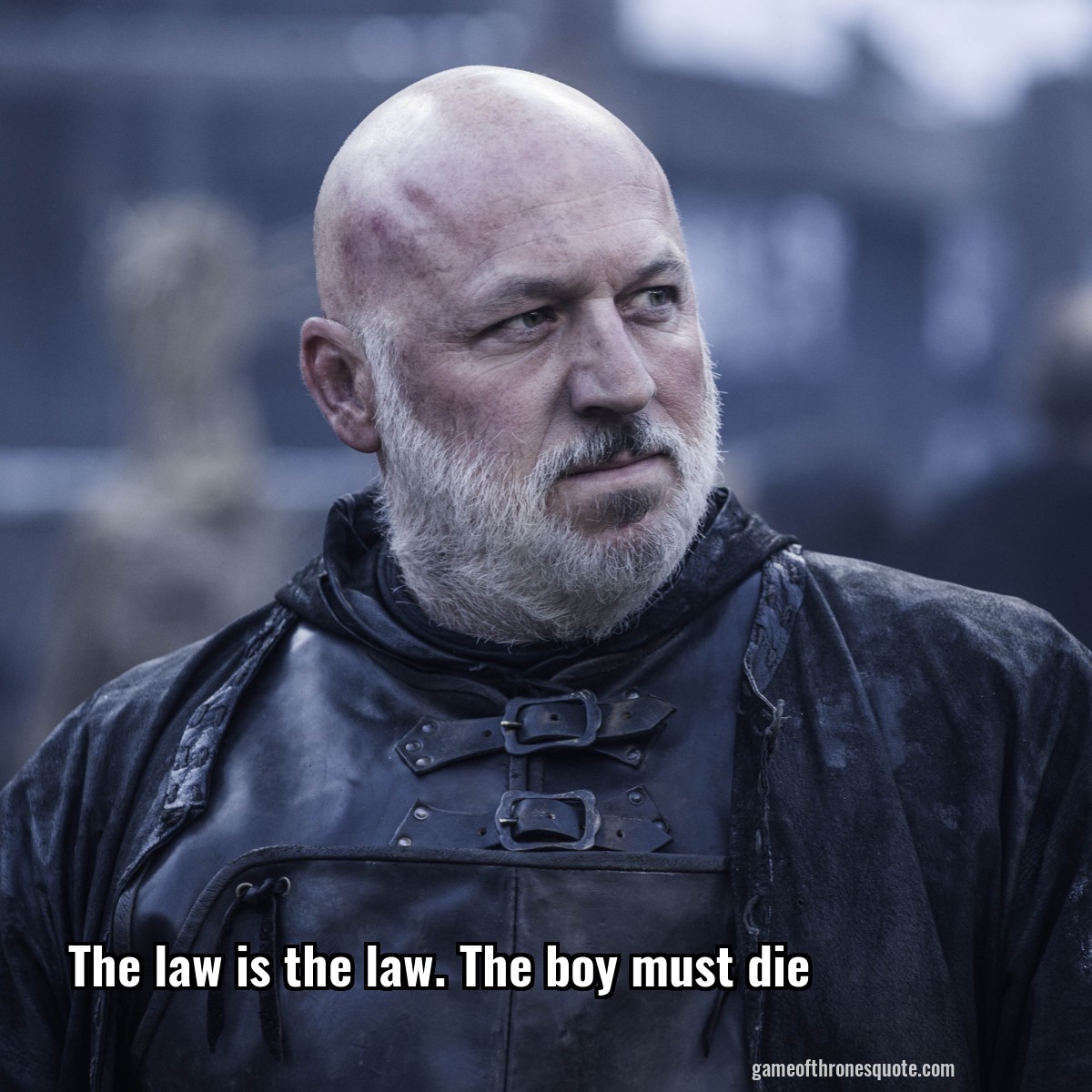 The law is the law. The boy must die
