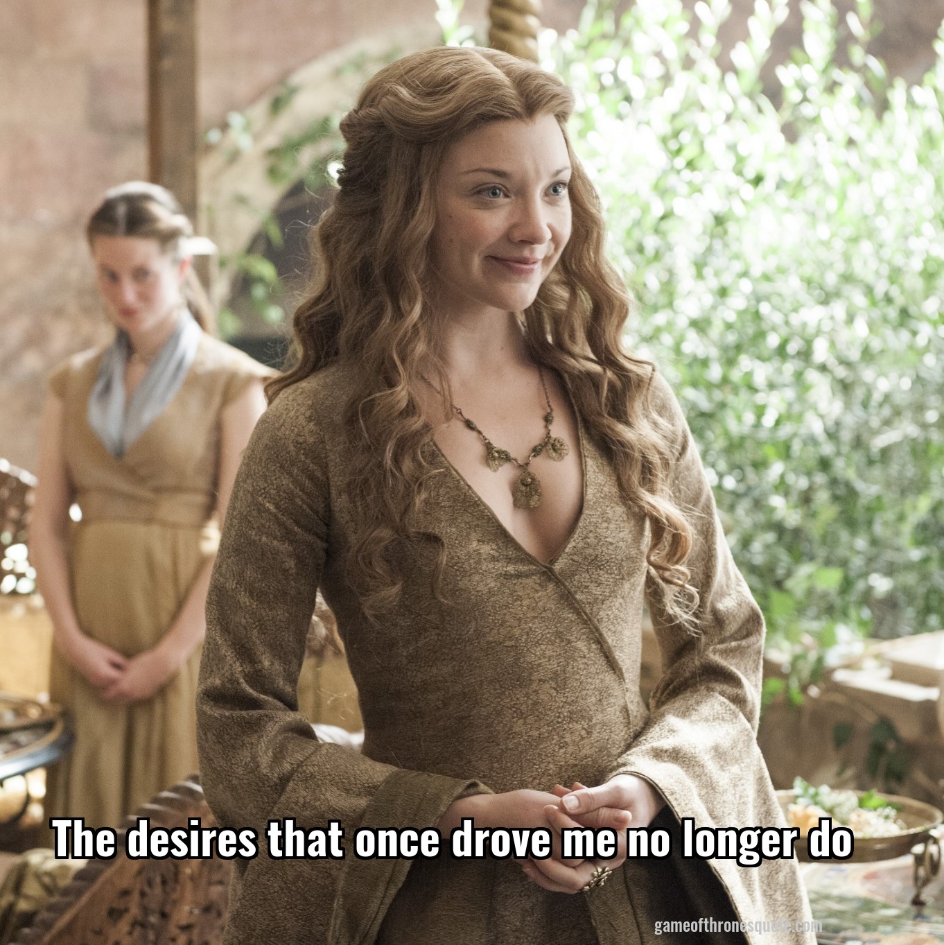 The desires that once drove me no longer do