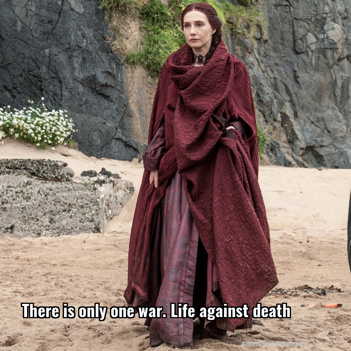 There is only one war. Life against death