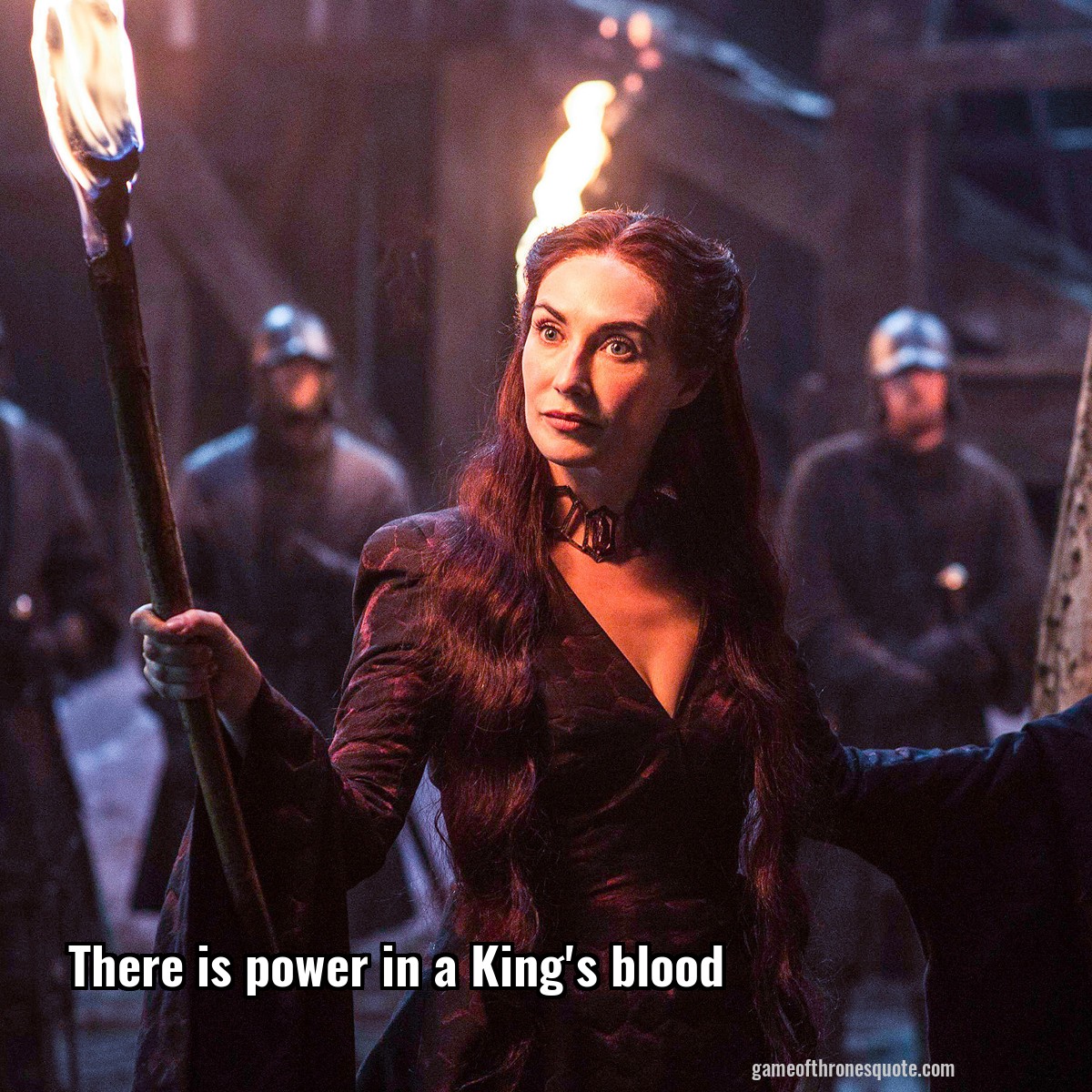 There is power in a King's blood