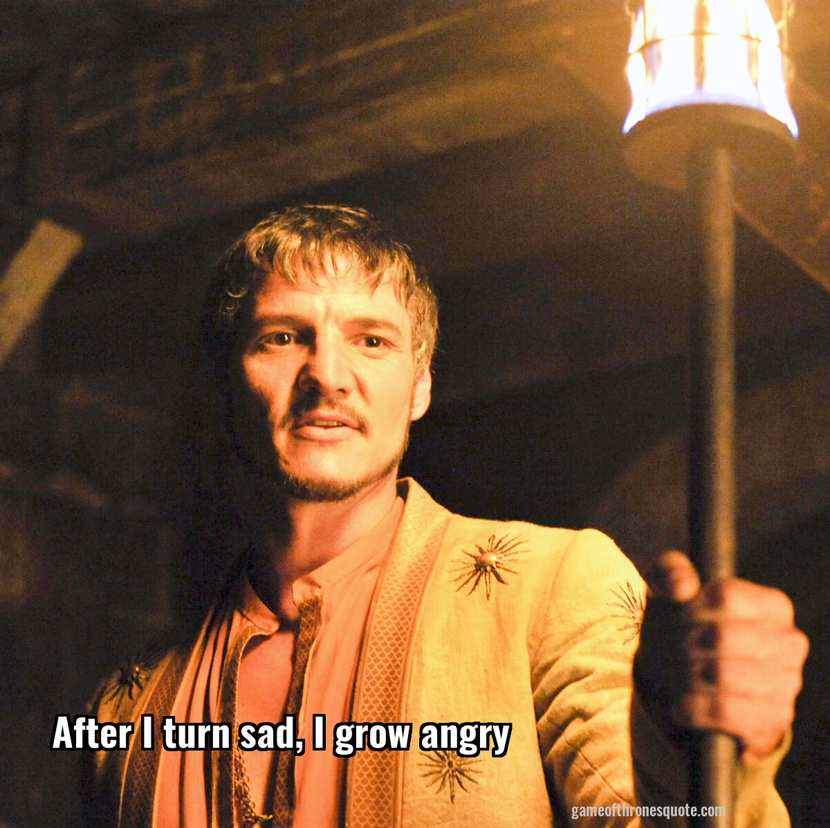 After I turn sad, I grow angry