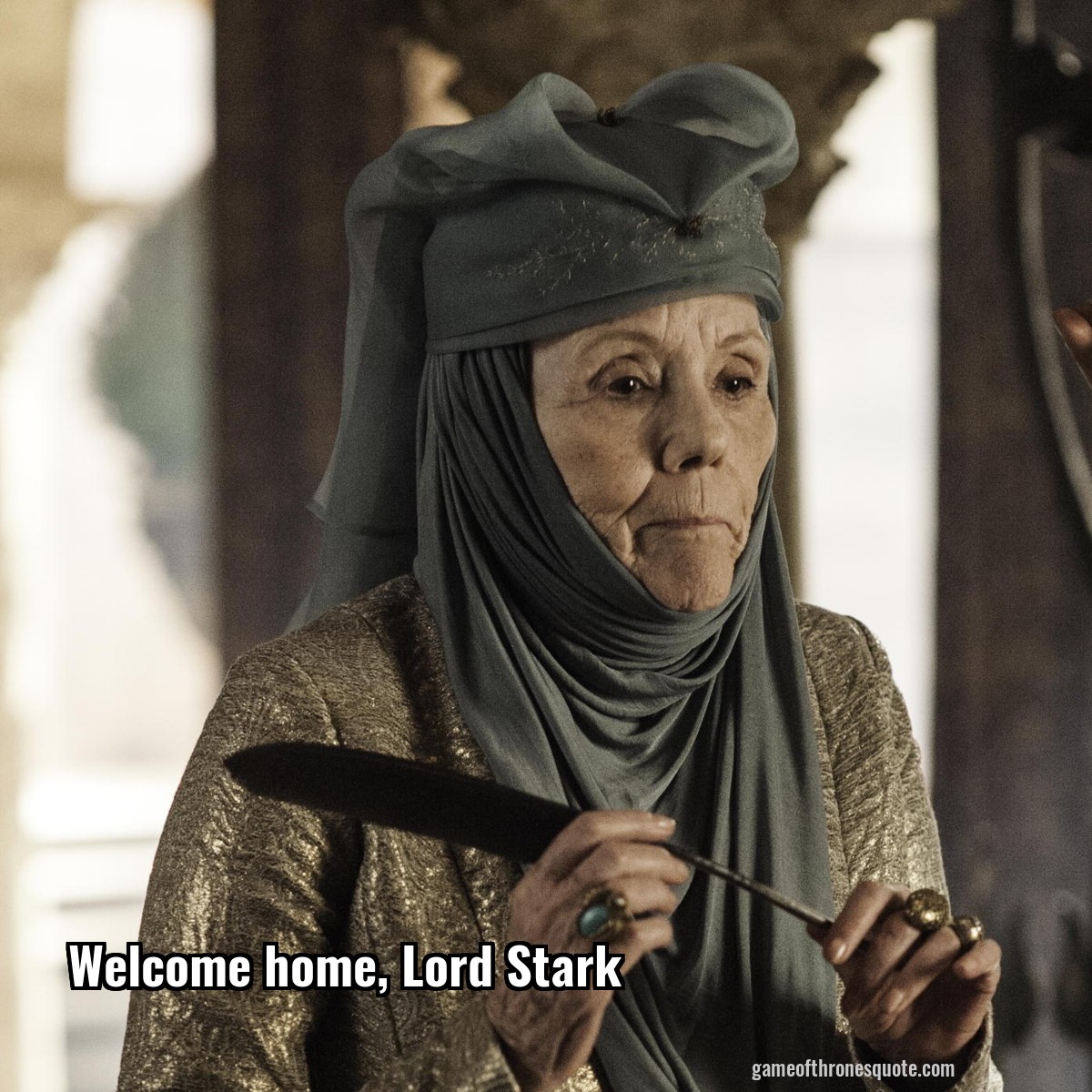Welcome home, Lord Stark