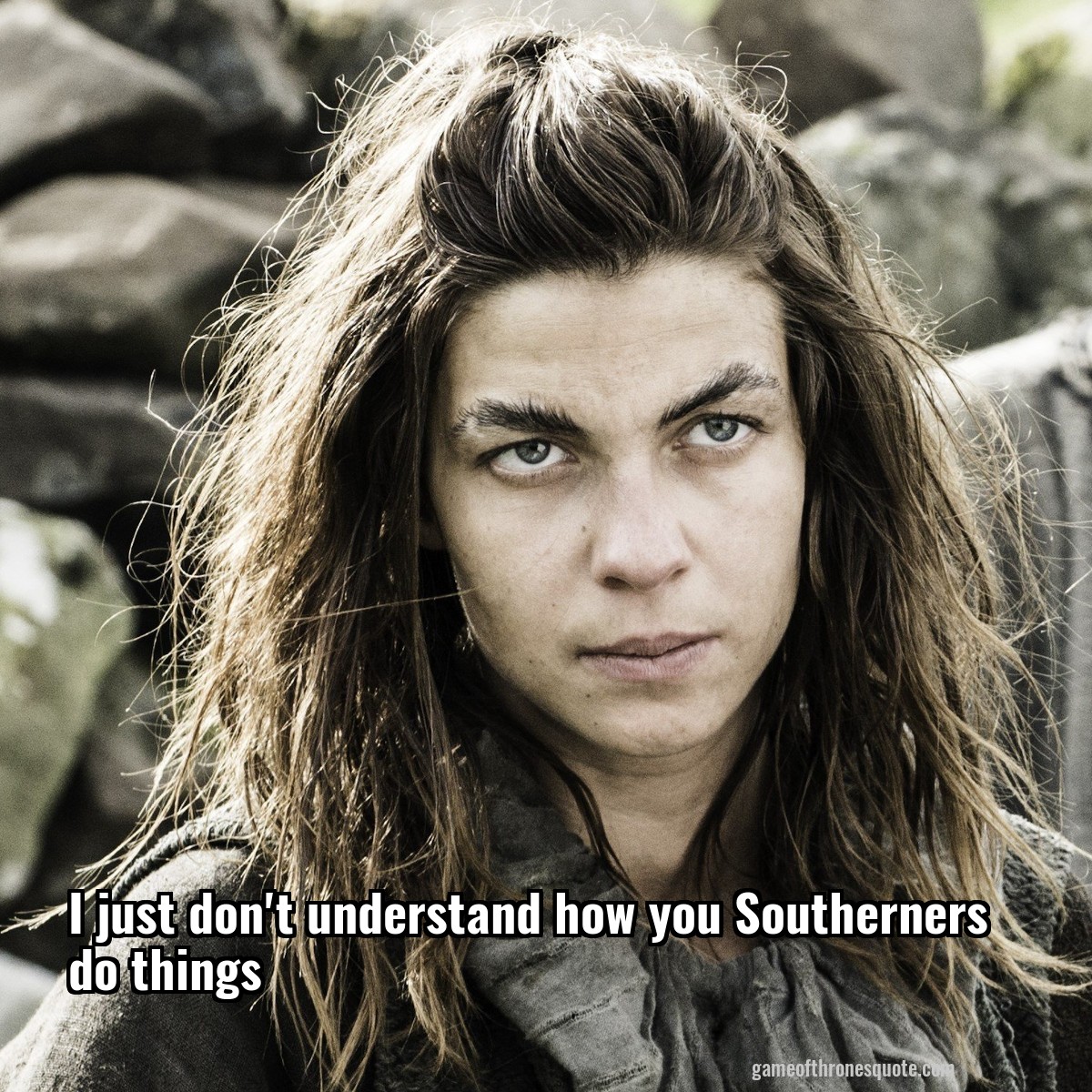 I just don't understand how you Southerners do things