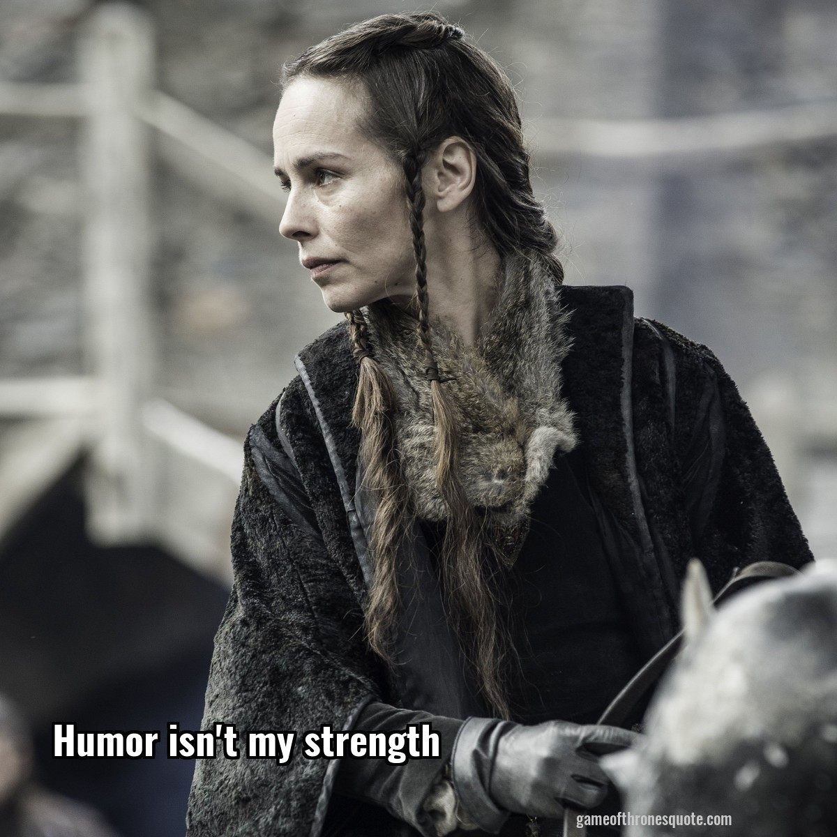 Humor isn't my strength