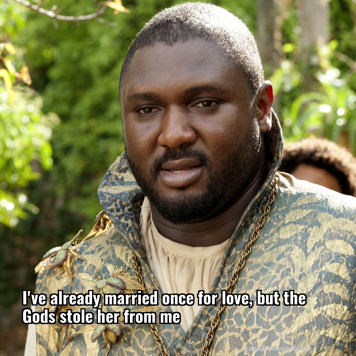 I've already married once for love, but the Gods stole her from me